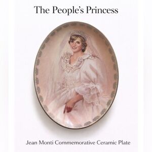 The People’s Princess by Jean Monti Commemorate Plate